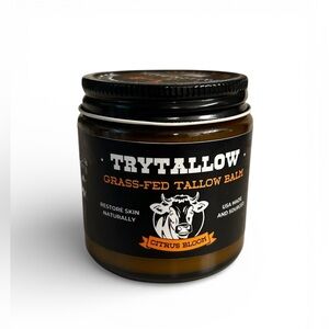 TryTallow™ Grass-Fed Tallow Balm (4oz) - Citrus Bloom Scented